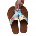 Women Casual Comfy Summer Vacation Colorful Thumb Slippers